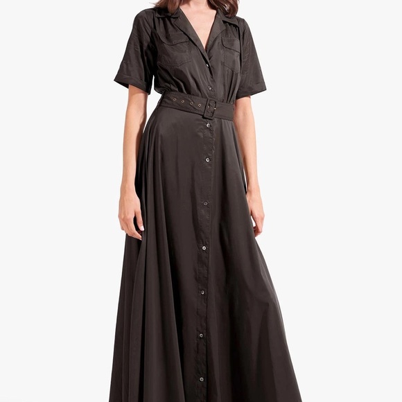 STAUD Dresses & Skirts - STAUD - Millie Dress - Maxi Shirt Dress - Sz 16
